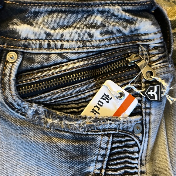 Rock revival Moto shorts NWT - Picture 5 of 16